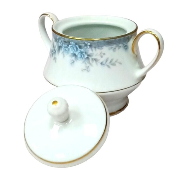 Vintage Noritake Philippines Avalon 3390 Lidded Sugar Bowl - Picture 3 of 8